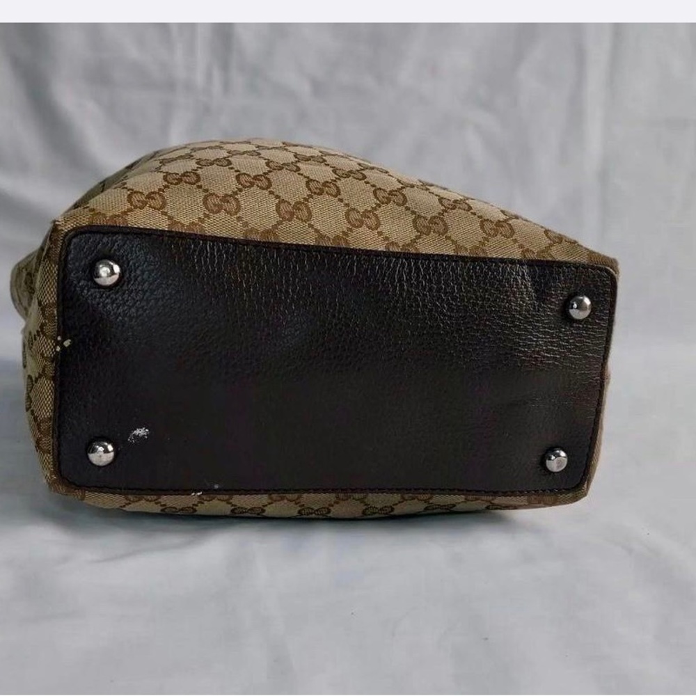 Preloved Authentic Gucci Canvas Eclipse Beige - image 8